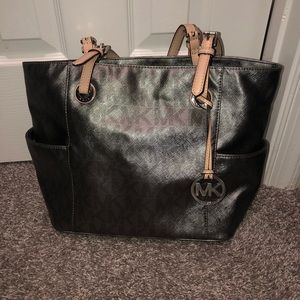Silver Michael Kors Purse